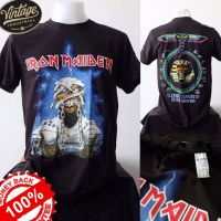 เสื้อยืดคุณภาพดี เสื้อวง Iron Maiden ลิขสิทธิ์แท้100% ป้าย GILDAN by pop comics