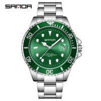 SANDA Men S Fashion Casual Watches Top Luxury Brand Waterproof Male Stainless Steel Quartz Watch Clock