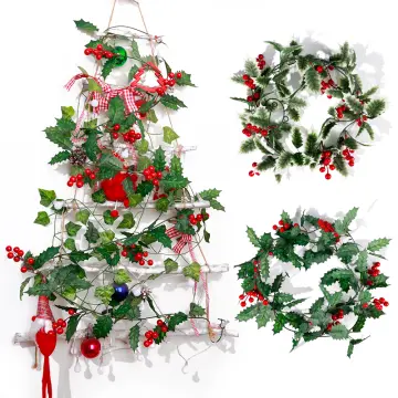 1Pcs Artificial White Berries Stems Christmas Berry Branches For Flowers  Arrangements&Home DIY Crafts Fake Snow Tree Decorations