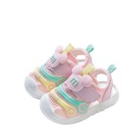 Newborn Baby Boys and Girls Toddler Shoes Spring and Summer Beach Toddler Soft Sole Baby Shoes Mesh Lovely and Anti-slip Shoes