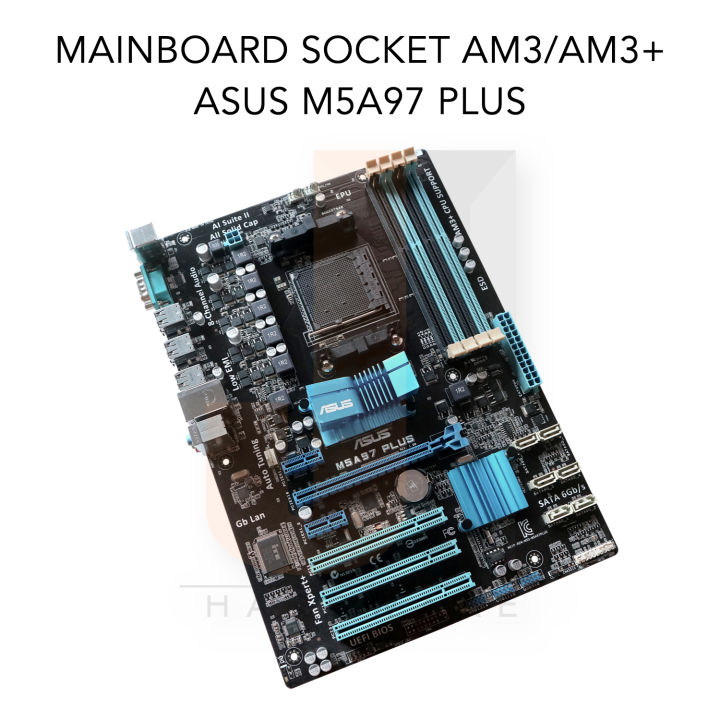 mainboard-asus-m5a97-plus-am3-am3-support-amd-fx-phe-nom-ii-athlon-ii-sempron-140-watts-tdp-สินค้ามือสองสภาพดีมีฝาหลังมีการรับประกัน