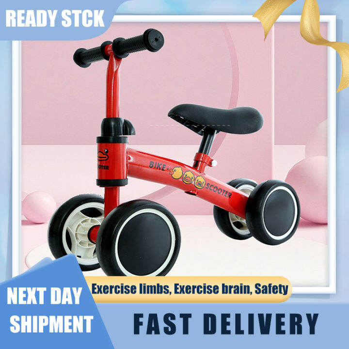Babies Children's balance bike 13 years old No pedal yo yo Balance