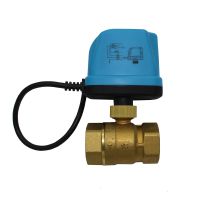 AC220V AC24V  electric  ball valve electric actuator  motorized ball valve  2 way Brass valve DN15 DN20 DN25 DN32 Valves