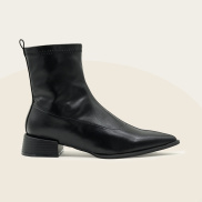 Giày bốt nữ Ankle Boots gót cao 3p mũi nhọn bAimée & bAmor - MS0068