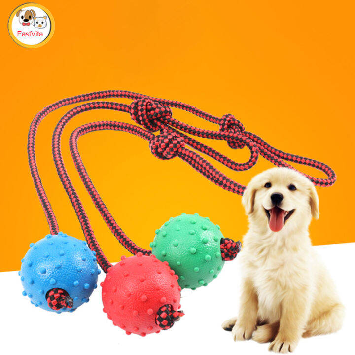 Rubber Pet Toy Ball Biteresistant Piercing Ball Molar Tooth Puzzle