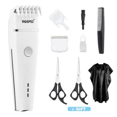 ROSPECUSB Electric Hair Clippers Trimmers For Men Adults Kids Cordless Rechargeable Hair Cutter Machine Professional