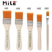 【CC】✤✎  MILE 5Pcs Soft Cleaning Computer Dust Cleaner Wood Handle for Electronics PCB Repair Tools Set