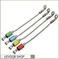 UEVOQB SHOP Bobbin นาฬิกาปลุกตกปลาคาร์พ คันเบ็ดตกปลา โซ่นุ่มๆ สัญญาณเตือนเวลากัด ทนทานต่อการใช้งาน เหล็กไร้สนิม ตัวบ่งชี้การตก กิจกรรมกลางแจ้งกลางแจ้ง