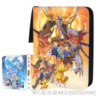 400-900pcs Digital monster Card Album 4/9 Pocket Zipper Cards Binder Book Folder Digimon Adventure Cartoon Games Card Collection