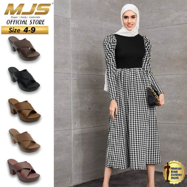 MJS Wholesale Kenya Heel Woman Wedges Heel Shoes Wedges Heel YMJTH2018A MJS1418 Lazada