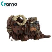 Garno Star Movie Tatooine Banthas Action Figure Tusken Raider Transport Building Blocks Animal Constructor Brick Children Toy