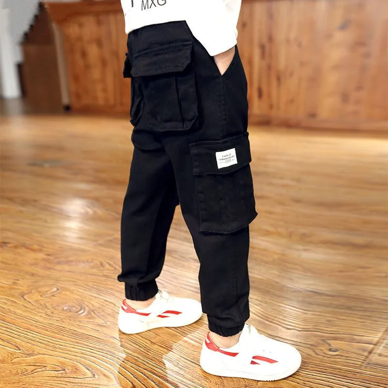 IENENS Kids Boys Jeans Fashion Clothes Classic Pants Denim Clothing  Children Baby Boy Casual Bowboy Long Trousers 5-13Y - Price history &  Review | AliExpress Seller - ienens Official Store | Alitools.io