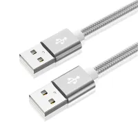 EESPORT ประเภททนทานทีพกพา A สำหรับหม้อน้ำฮาร์ดดิสก์สาย USB เอ็กเทนตัวขยาย USB สายพ่วงเปลี่ยนเป็น USB เพศผู้ตัวผู้