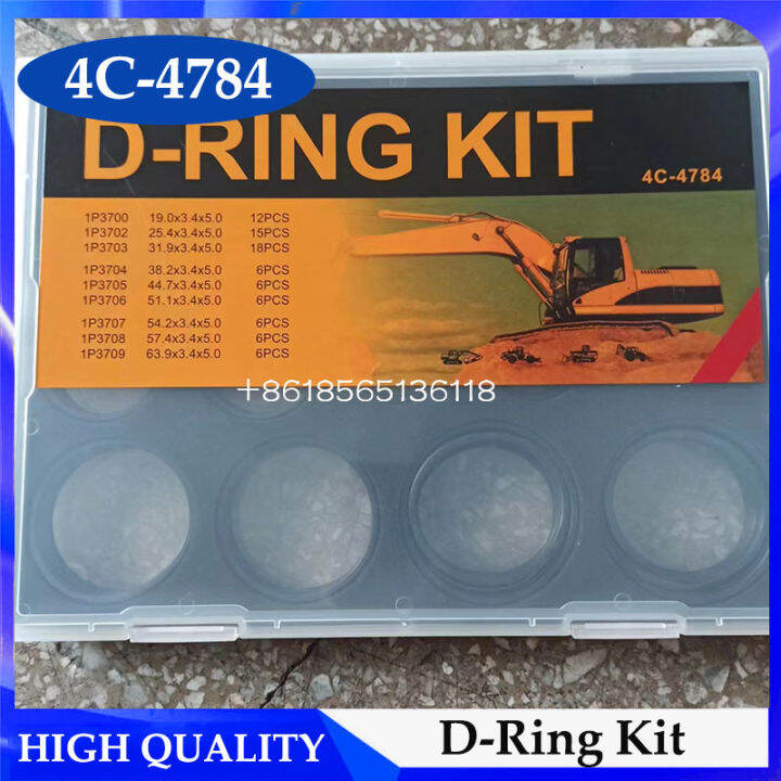 thumbnail image 2 of 80-Piece D Ring Kit Replacement For Caterpillar CAT Excavators | Heavy Duty Hardware Set 2 of 10