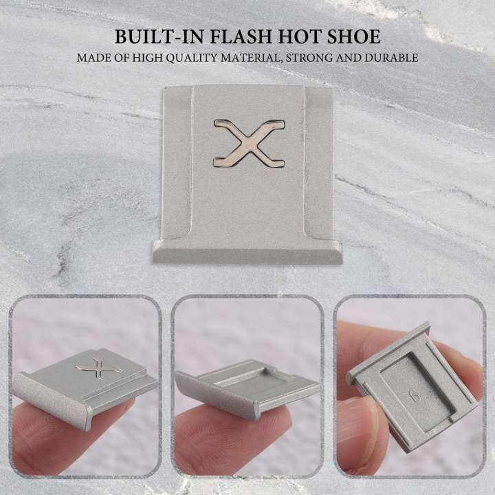 suitable-for-fuji-x-t4-x-t3-x-t2-x-t30-x-t20-x-e3-x-e2-x-pro3-x-pro2-x30-x10-hot-shoe-embedded-flash-hot-shoe-silver