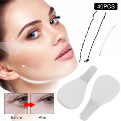 【CW】 Thin Face Stickers V Facial Wrinkle Sagging SkinFace Lift Up Fast Adhesive Tape