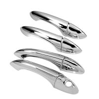 Car Triple Chrome Door Handle Cover Trim Fit For X5 E53 2000-2006