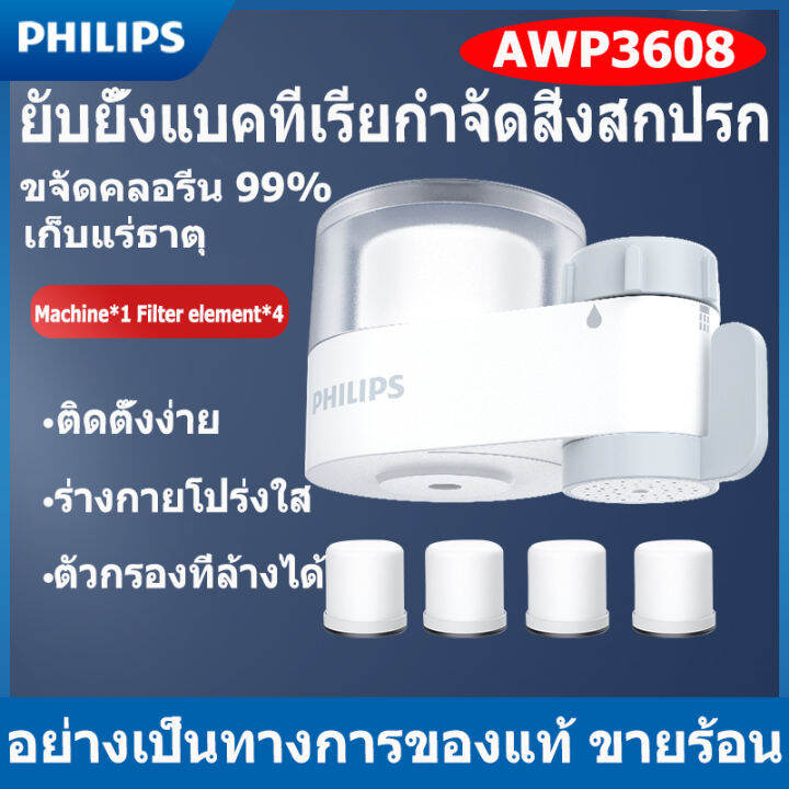 Philips เครื่องกรองน้ำ water filter Ontap กรองน้ำ AWP3608 RO Filter