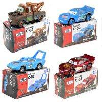 [AhQ ornaments] TAKARA TOMY TOMICA รถยนต์ Lightning Mcqueen Mater Dinoco 43 95อัลลอยรุ่นรถยานพาหนะเด็กของเล่นของขวัญ