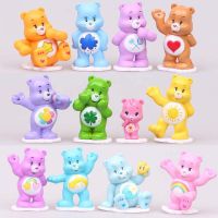 เเคร์แบร์ ตุกตาแคร์แบร์ ตุ๊กตาแคร์แบร์ แคร์แบร์ของแท้ care bear สำหรับเด็ก พีวีซี รักหมี หมีสายรุ้ง มินิมอล โมเดลสะสม ฟิกเกอร์หมีเรนโบว์ ฟิกเกอร์ของเล่น หุ่นจำลอง เครื่องประดับตุ๊กตา