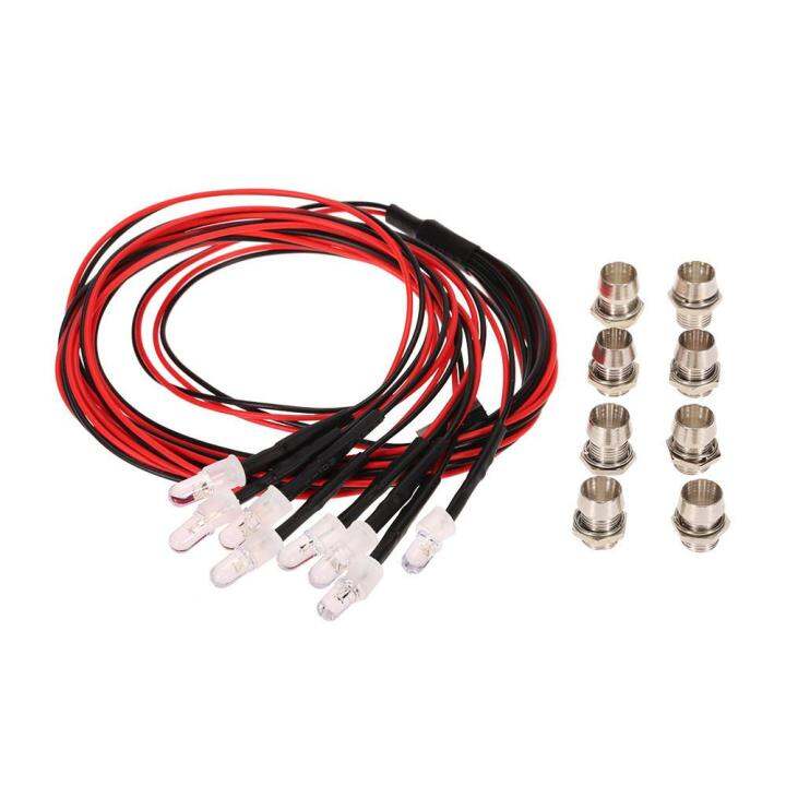 8-led-5mm-light-kit-for-1-10-1-8-traxxas-hsp-redcat-d90-rc-crawler-accessory