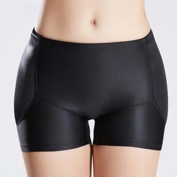Cyprus S-3XL Women Plus Size Padded Panty Butt And Hips Buttocks Lifting Underwear  Buttocks Enhancement Padded Pants Seamless Foam Shaper