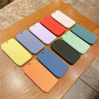 ฝาพับด้านบน iphone เชลล์ Apple 14 mobile phone case ซิลิโคนเหลว iPhone 12 promax card flip 7/8 plus all-inclusive 13 soft xs