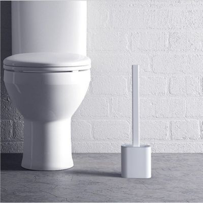 马桶刷Toilet brush no dead corners household toilet wall-mounted wall-mounted cleaning brush set creative silicone toilet
