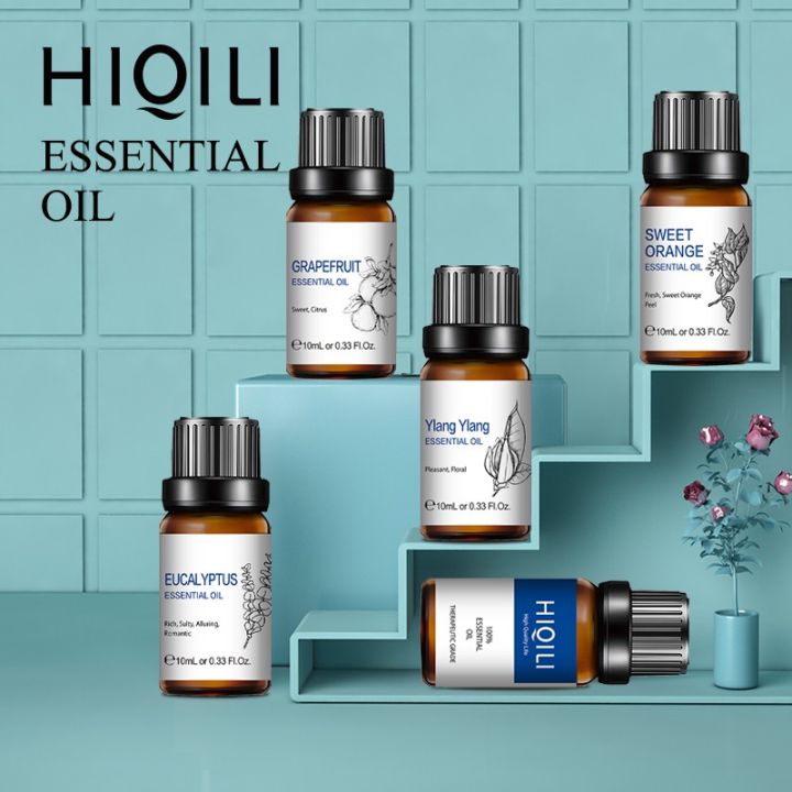 HIQILI Jasmine Essential Oils 100% Pure Natural Aromatherapy