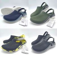 รองเท้าแตะ คอร์ส Crocs RideLite Clog รองเท้าแตะมีสายรัดส้นเกรดพรีเมียม