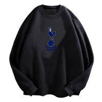 Totten-Ham Hot-Spurs F.C. เสื้อสเวตเตอร์ของผู้ชายเสื้อกันหนาวหุ้มคอแขนยาว Liga Inggris เสื้อกันหนาวหุ้มคอสำหรับผู้ชายและผู้หญิง