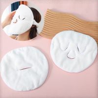 Facial Hot and Cold Compress Towel Thicken Coral Velvet Mask Shrink Pores Moisturizing Hydrating Home Salon Soft Face Care Tools