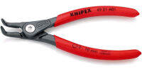 KNIPEX Tools - Precision Circlip Pliers, External, 90 Degree Angled, 1/8"-25/64" Shaft Dia. (4921A01), 5.20