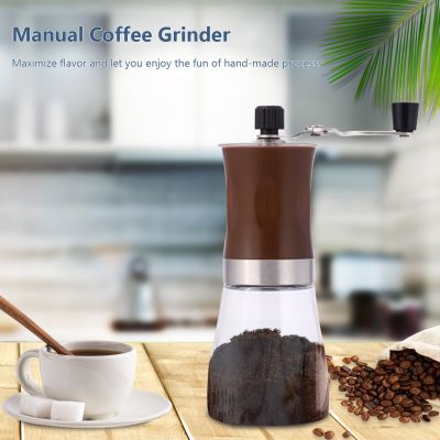 （HOT NEW）เครื่องบดกาแฟด้วยมือเครื่องชงกาแฟด้วยมือพร้อมเครื่องบดกาแฟหลักสำหรับบ้านและนอกบ้าน