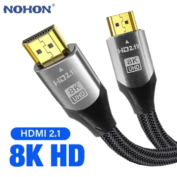 Cable HDMI 2.1 8K 60Hz - 4K 120Hz 48Gbps 1.5m PS5, PS4, Xbox VARIOS