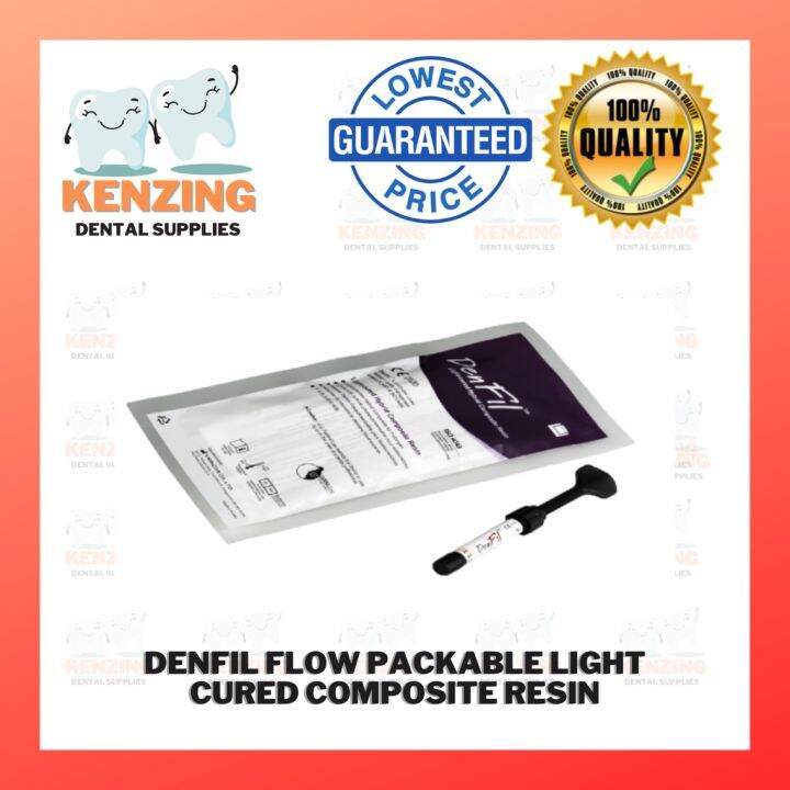 DENFIL Packable Light Cured Composite Resin A2, A3, A3.5 Lazada PH