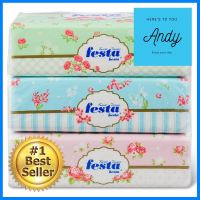 กระดาษเช็ดหน้าซอฟแพ็ค เฟสต้า 150 แผ่น แพ็ค 3FACIAL TISSUE FESTA 150SHEET PACK3 **ราคาดีที่สุด**