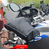 Waterproof Motorcycle Handlebar Muffs Hand Protector Winter Windproof Warm Thermal Handle Bar Cover Gloves Universal Gloves