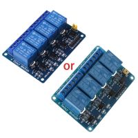 โมดูลรีเลย์4ช่องสัญญาณใหม่พร้อมออปโต้คัปเปลอร์ Pic Avr/ 51/แขนสำหรับ Arduino ชิปเดี่ยว Dc 12V