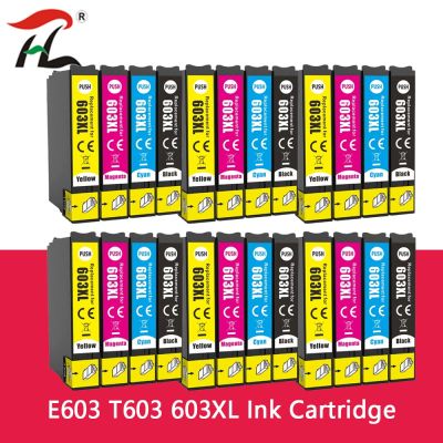 603 XL Compatible for Epson 603XL E603 T603 for XP-2100 XP-3100 WF-2810 XP-3105 XP-4100 XP-4105 WF-2830 XP-2105 Printer Ink Cartridges
