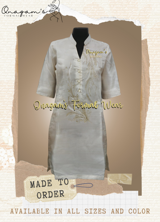 Marian hotsell barong dress