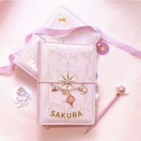 Sakura Loose-leaf Journal Notebook Japanese Kawaii Travel Diary Spiral Pink Notepad Daily Planner Office Organizer Stationery