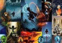 มีหลายสไตล์ให้เลือกอวตาร The Last Airbender ภาพพิมพ์ศิลปะโปสเตอร์ผ้าไหมของตกแต่งผนังบ้าน24X36นิ้ว0726