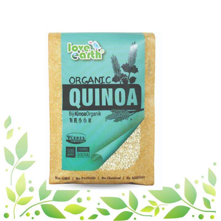 Love Earth Organic Quinoa 500g Lazada