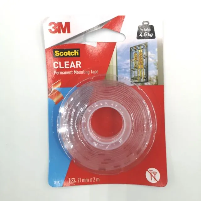 3M Scotch Clear Permanent Mounting Tape1992 Lazada PH