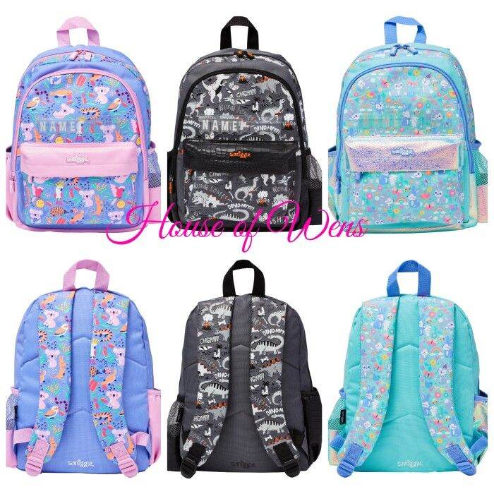 SMIGGLE ANIMALIA JUNIOR ID BACKPACK ORIGINAL - TAS BACKPACK ANAK TK ...