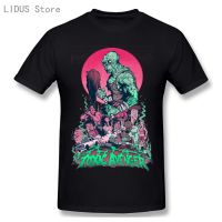 มีสินค้า เสื้อยืดแขนสั้น พิมพ์ลายกราฟฟิค Toxic Avenger สีชมพู แฟชั่นฤดูร้อน สําหรับผู้ชาย