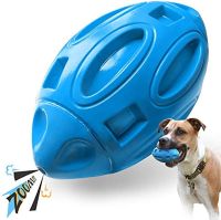 【DT】hot！ Squeaky Dog for Aggressive Chewers Rubber Chew Teeth grinding cleaning Durable Medium Large Breed