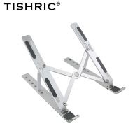 TISHRIC Portable Laptop Holder Adjustable Foldable Laptop Stand Aluminium Support Laptop For MacBook Air Pro Notebook Laptop Stands