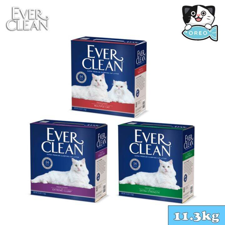Ever Clean Cat Litter 11.3kg (Multiple Cat, Scented, Unscented) [OREO